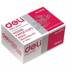 得力 0018  回形針