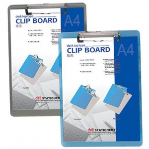 得力 9256 A4 透明書寫板夾