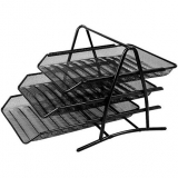 得力 9181  三層鐵網(wǎng)文件座